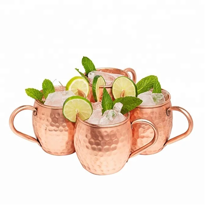 16 Ounce Solid Copper Handcrafted Russian Mule Moscow Mule Mug Copper