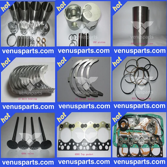 Mitsubishi S4e S6e S4s S6s Forklift Engine Parts S6s Piston S6s Engine ...