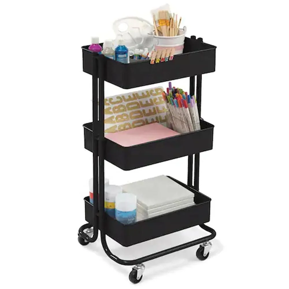 Lexington 3-Tier Rolling Cart by simply tidy