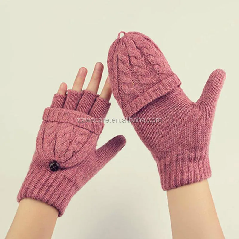 cute fingerless gloves