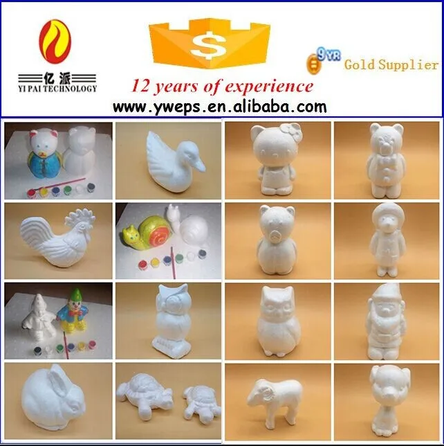 Yipai Polystyrene Styrofoam /polyfoam Animal Craft Foam Shapes Buy