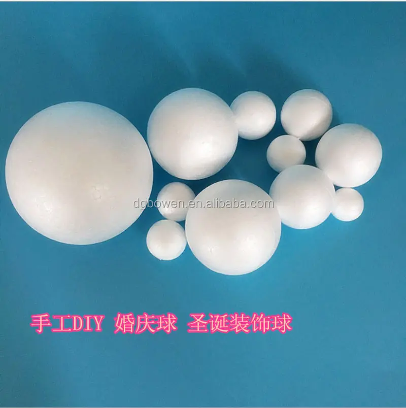 4.5cm Craft Styrofoam Ball DIY Foam Balls for Wedding Decoration