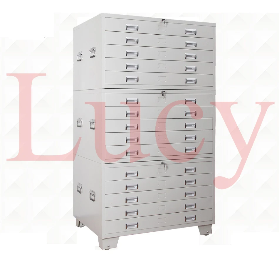 Standard Size A0/a1 Filing Storage Drawing Steel File With 15