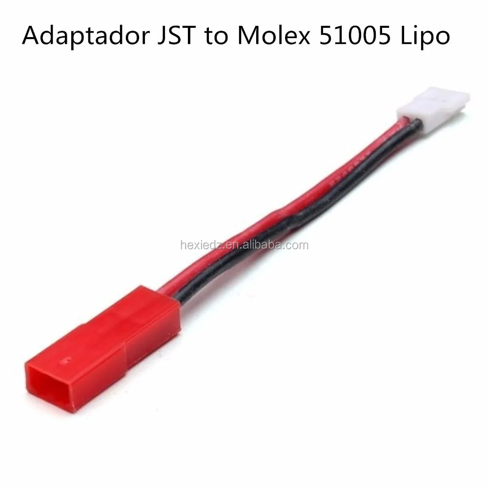 Adaptor Jst Female To Molex 51005 Male For Lipo Battery Buy Adaptor
