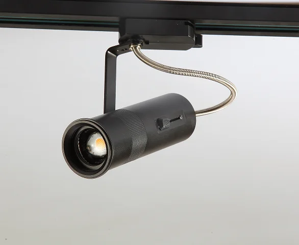 220v New Mould COB Led Track Light 15w 3-wire Spot Lighting for `museum gallery light solution
