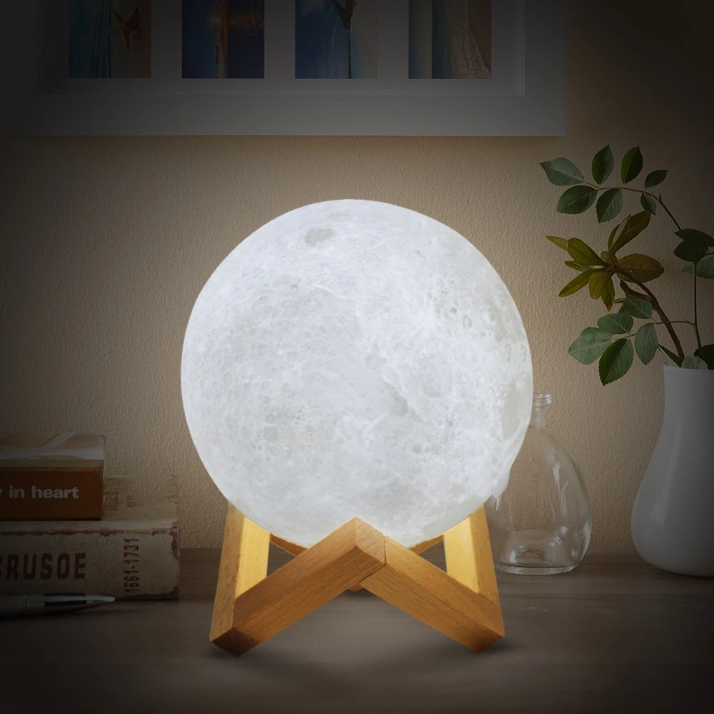 Светильник-ночник 3d шар Луна Moon Lamp