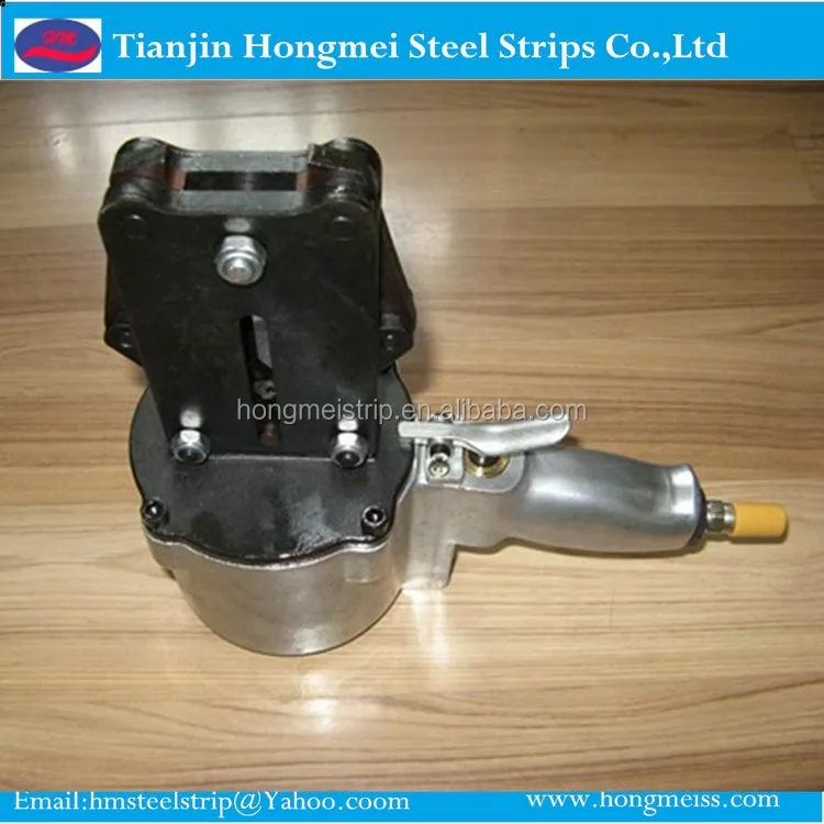 Semi automatic Steel strip packing machine Hand pneumatic Strapping tool for 3/4" ,1-1/4"