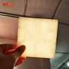High density form faux stone panel translucent acrylic solid surface sheet for shower walls