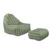 modern sitting foam filling outdoor beanbag,waterproof bean bag chair cover