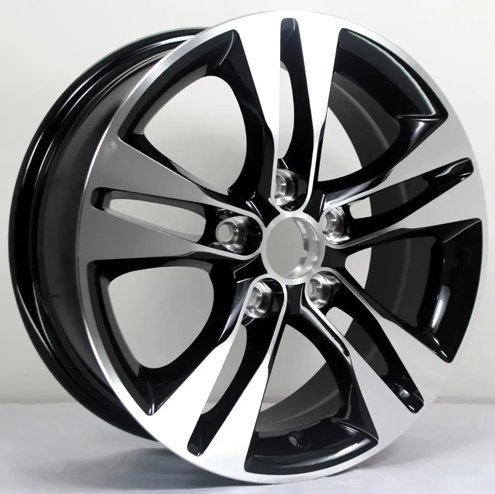 16 Inch Japan Racing Car Black/silver Finishing Alloy Wheel Rims - Buy