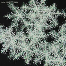 3 Pcs White Snowflake Ornaments Christmas Holiday Festival Party Home Decor Winding Snowflake Christmas Tree Decoration