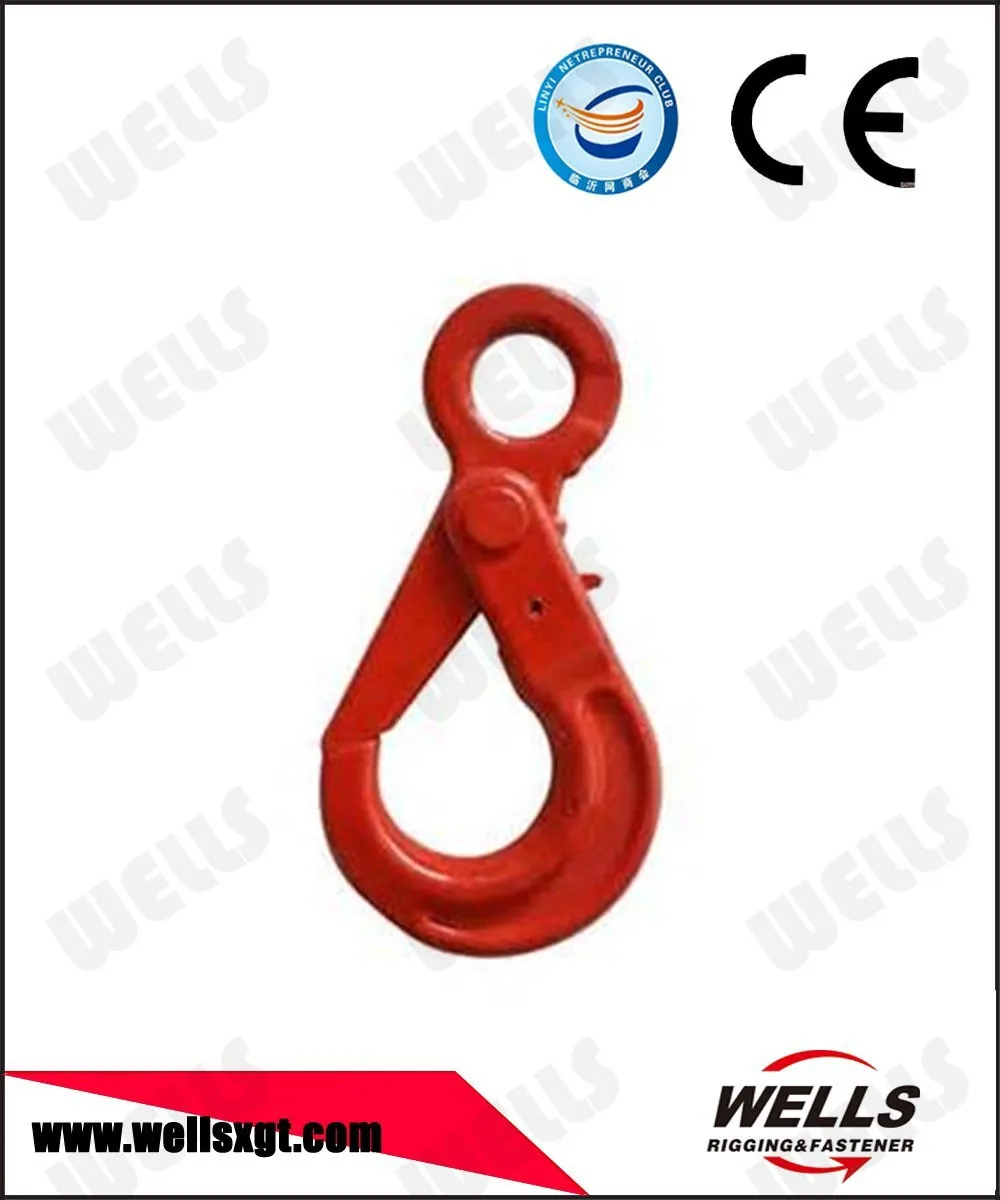G80 Eye Selflocking Safety Hook Safety Chain Hooks Buy Safety Hook
