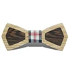 wenge and ash two kinds of wood bow tie bare