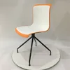 catifa style low cost metal legs dining side chair modern plastic office chair