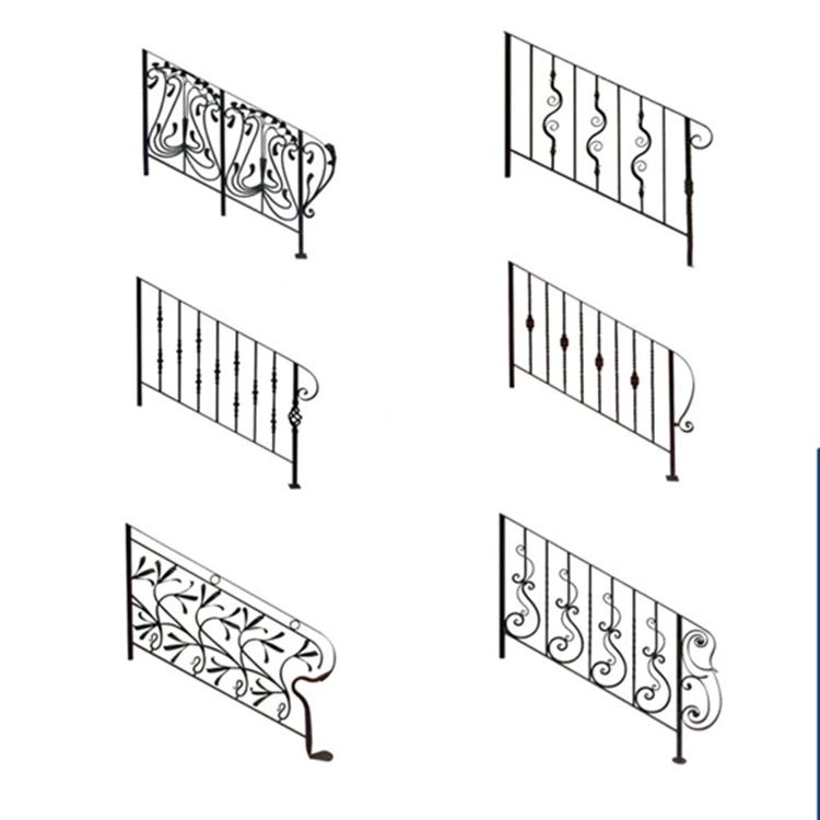 Cheap Outdoor Prefab Terrace Metal Stair Railing Design - Buy Prefab ...