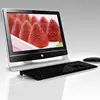 touch screen pc led all in one keyboard pc 21.5 inch intel core i5 8g 1t multi-touch all in one panel pc