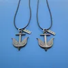Antique Silver eagles Custom Metal Jewelry Tags Pendants Charms