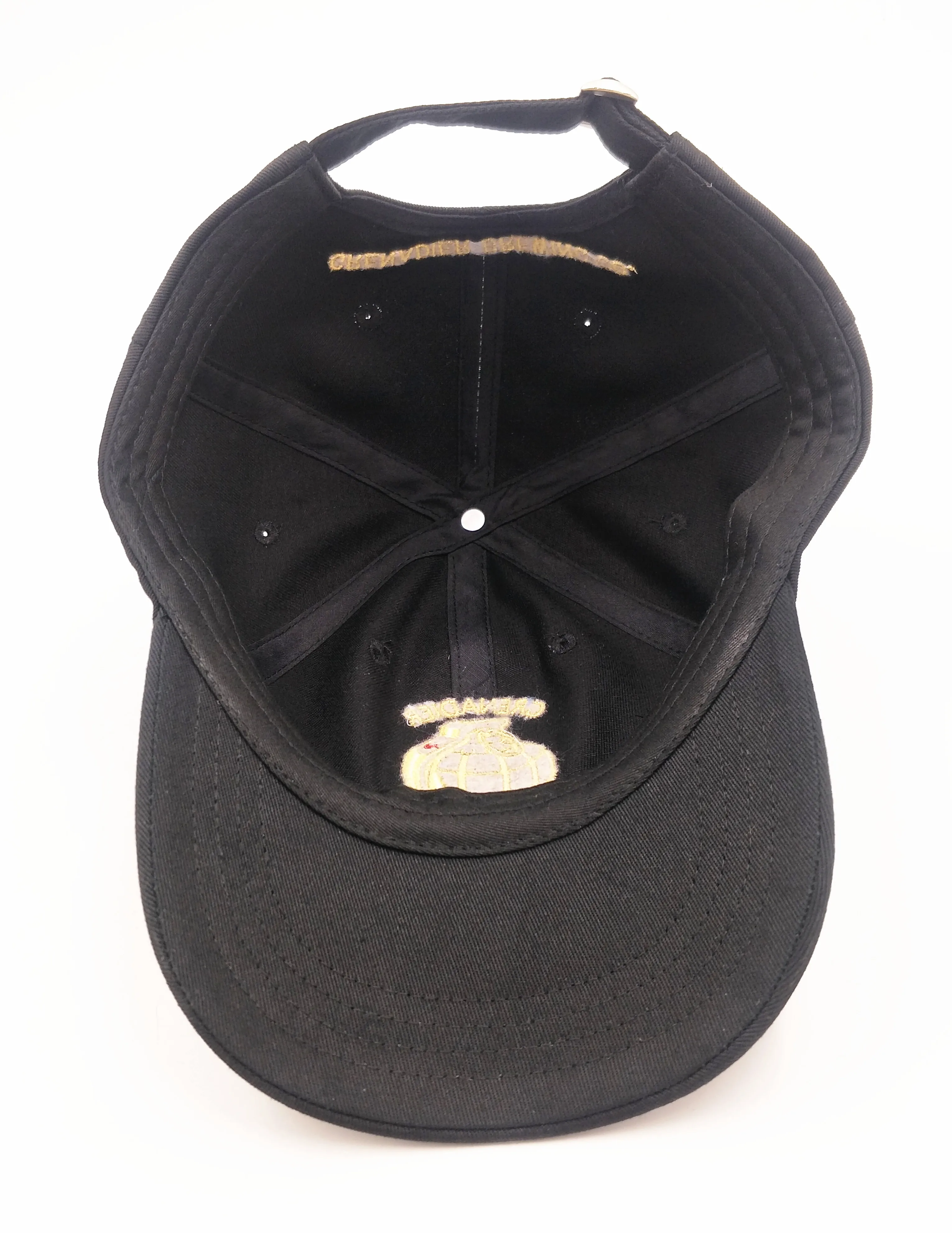 Black baseball cap
