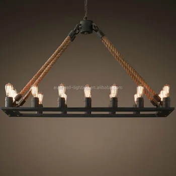 Industrial chandelier lighting