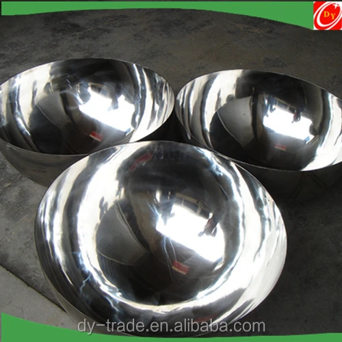 OEM SS304 Rimmed Metal Half Sphere/Stainless Steel Plating Hemisphere/China Supplier