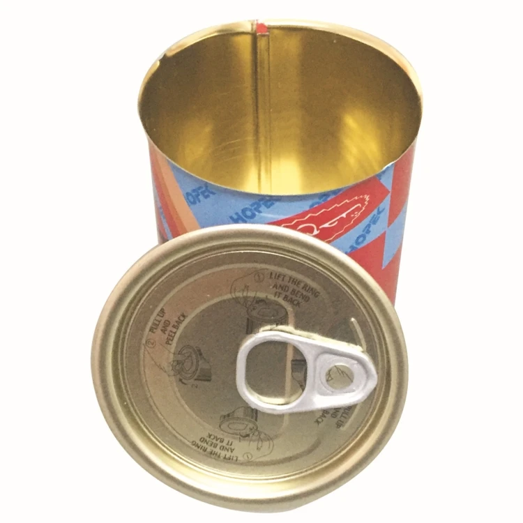 Round Food Grade With Reusable Ring Pull Lid Tin Can Buy Reusable Tin Can,Reusable Can,Ring