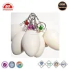 OEM plastic egg key ring 6*9cm