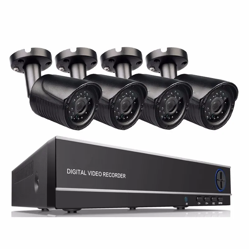 1080p Standalone Cctv 2mp Ahd Camera Dvr Kit 4ch For Home Security ...