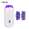 USB Rechargeable Instant Painless Hair Remover Epilator Tool with Sensor Light