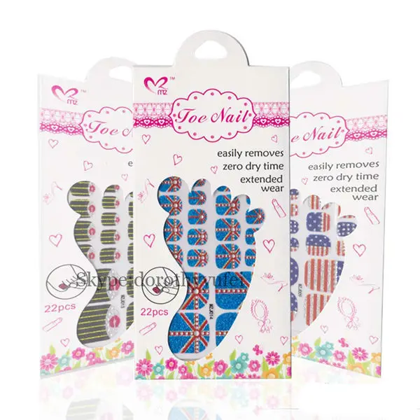 22pcs Nail Polish Sticker Toe Stickers 22pcs Nail Polish Sticker Toe Stickers Art Toes Product On Alibaba
