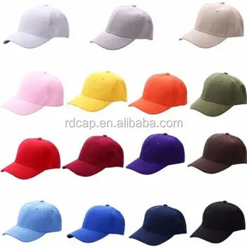 All Kinds Of Colors Hats Promotion Custom Cotton Sports Brand Your Own ...