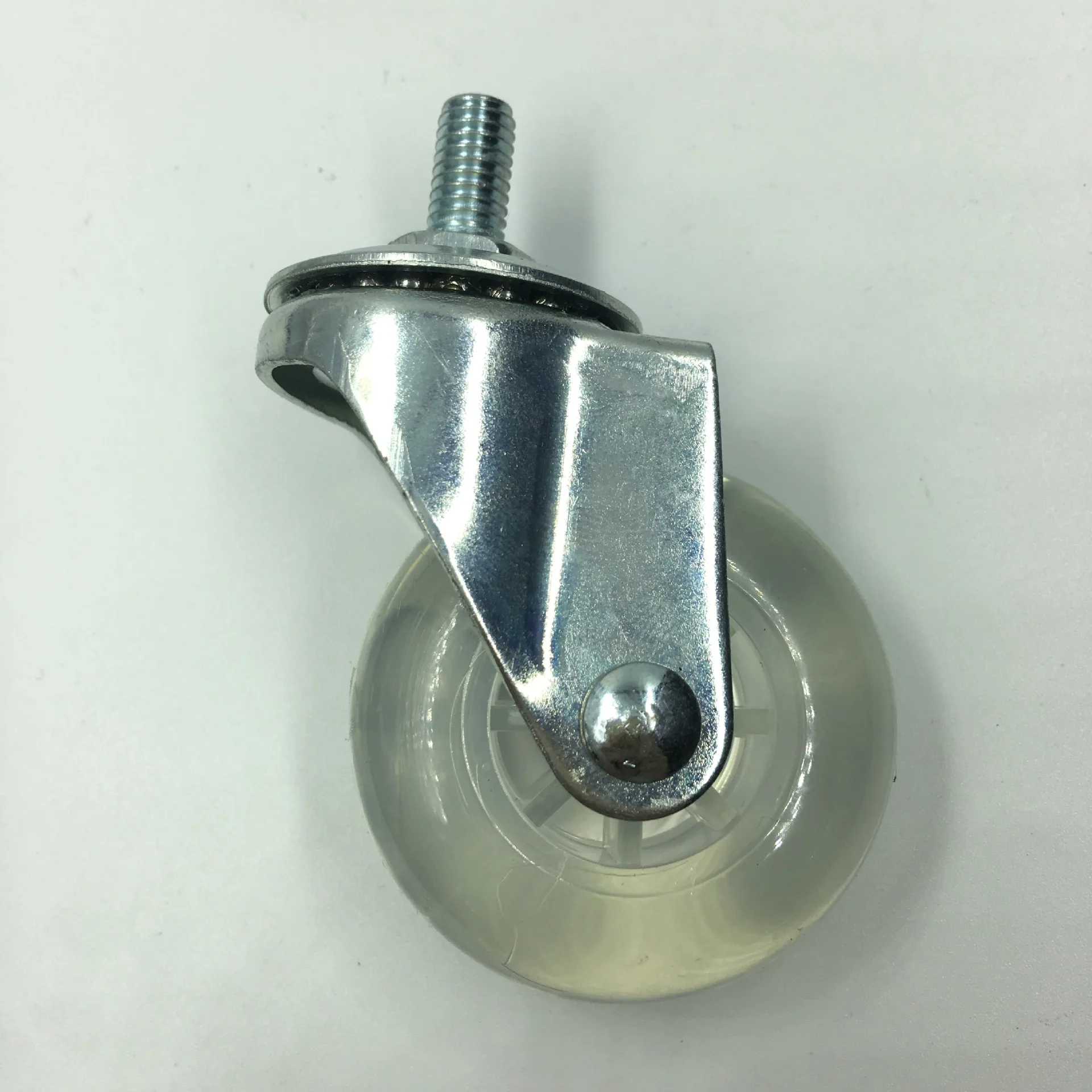 2英寸透明pu脚轮