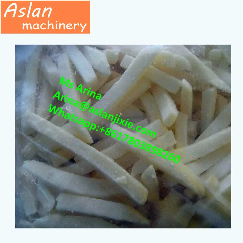 Small Scale Frozen Potato Chips Making Machines/ Frozen Potato Sticks