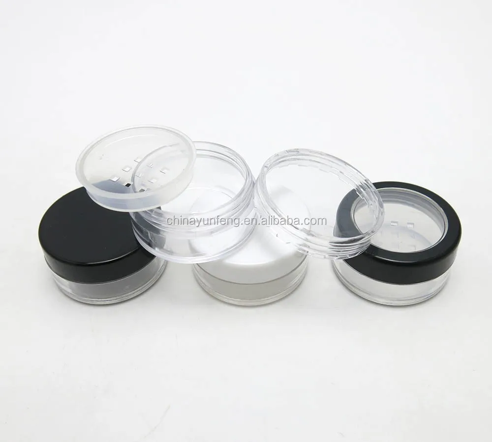Empty 5g Rotating Sifter Jar,Loose Powder Case,Loose Powder Container