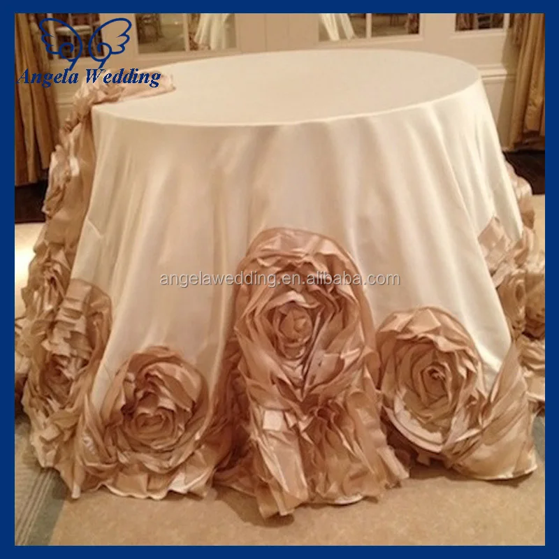 Cl008b Nice Elegant Round Ruffled Lace Flower Crystal Trim Fancy Cl008b Nice Elegant Round Ruffled Lace Flower Crystal Trim Fancy Wedding White Cake Tablecloths