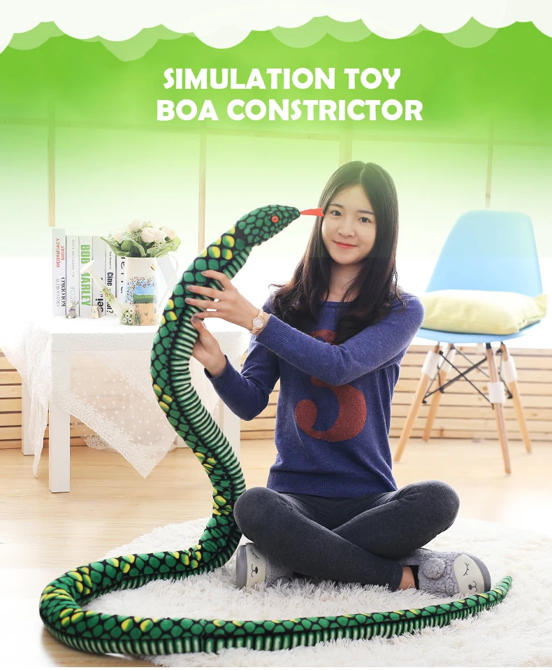 giant stuffed animal snake