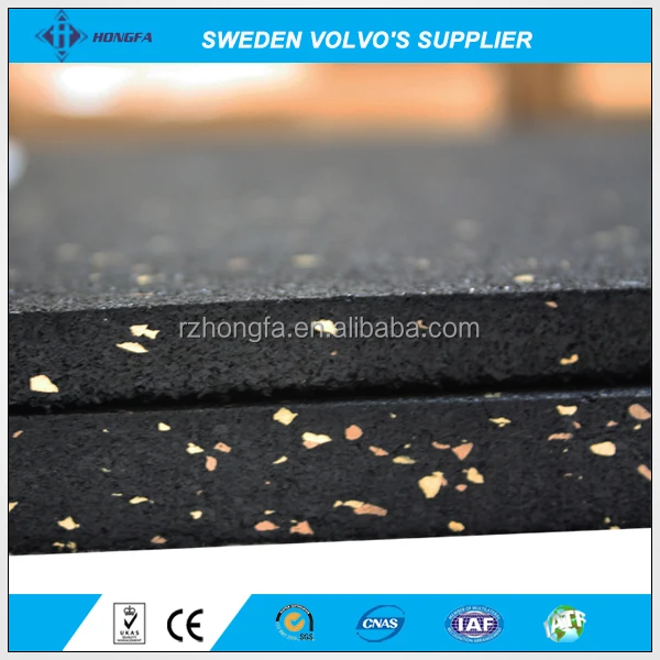 goma para piso Precio de fábrica de Baldosas De Goma Noiseproof-Piso de