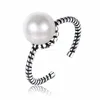 2018 New Inventions Silver 925 Pearl Ring Designs For Women