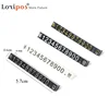 Wholesale Mini Acrylic Combined Price Tag Yen RMB Dollar Adjustable Number Pricing Label Jewellery Price Display Accessories