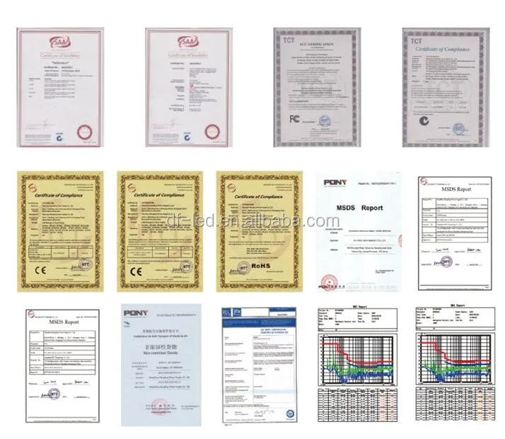 8W LED Emergency Maintained Surface Mounted IP65 Bulkhead with SAA TUV UL certificates