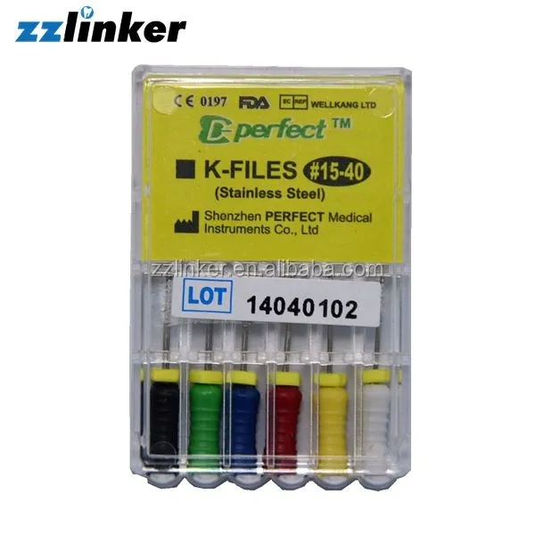 Dental W+ Reciprocating Files Assorted Set - 4 Colors, 25mm, Endo