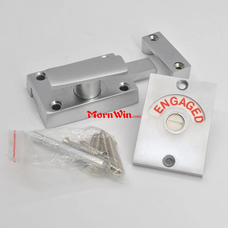 Wc Zinc Alloy Indication Lock Toilet Partition Cubicle Door Lock Buy