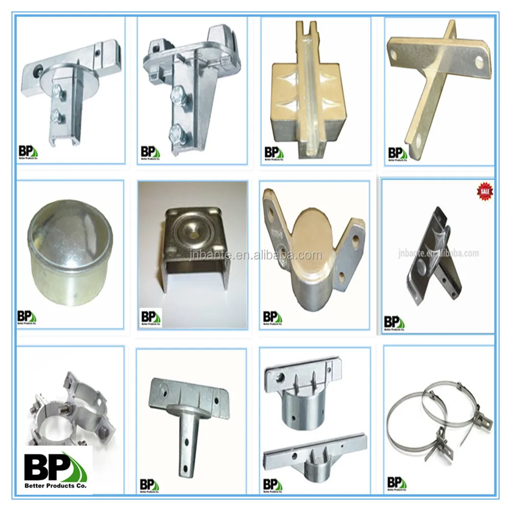 Traffic Safety Round Post Aluminum Sign Brackets