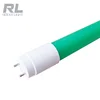 Green Led color tube light SMD2835 9W 18W 100lm/w colorful 2ft PC cover led RGB led no flicker Integrated driver T8 tube lamp