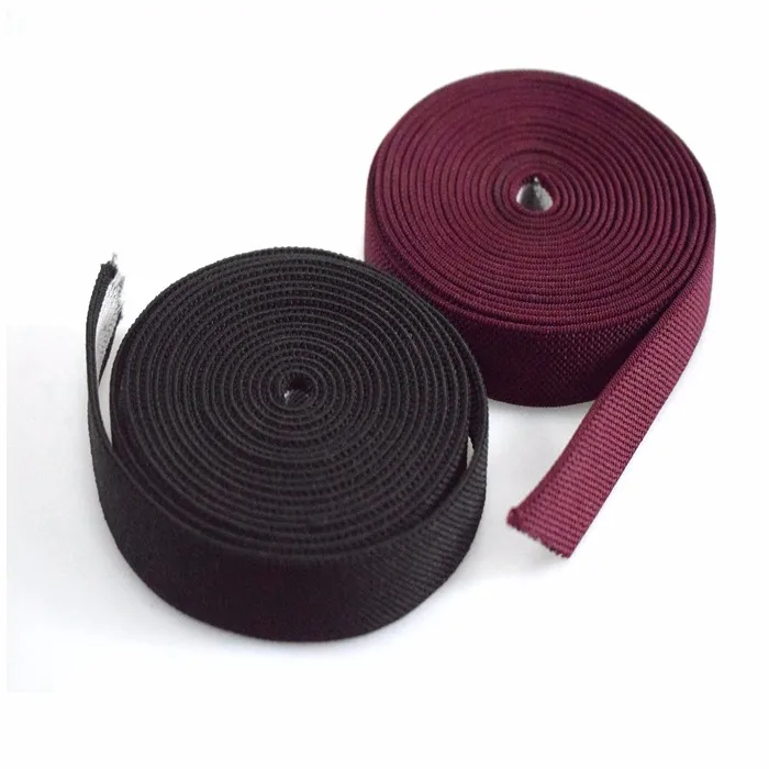 Custom Logo 100% Polyester Braided Elastic Webbing Band Elastic Tape - Buy Webbing Tape ...