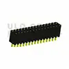 Bottom price led strip double row pin header 1.27mm smt female header