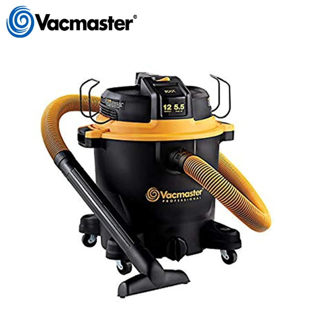 Vacmaster プロ 12 ガロン 5.5 HP ウェットとドライ真空掃除機工業、高吸引、送風機機能、 VJH1211PF 0201