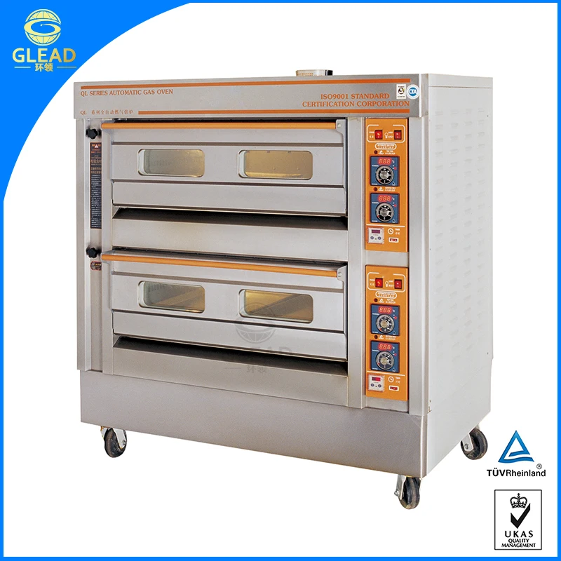 Commerciële Goede kwaliteit oven gas/propaan gas range oven