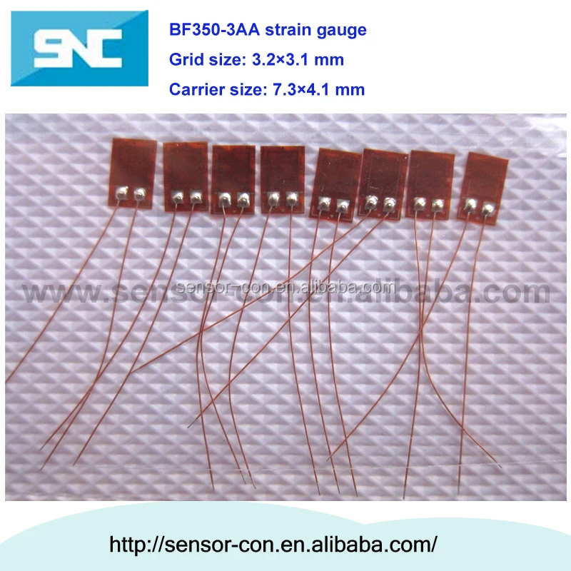 Bf3503aa Linear Force Sensing Strain Gage Metal Foil Strain Gauges For