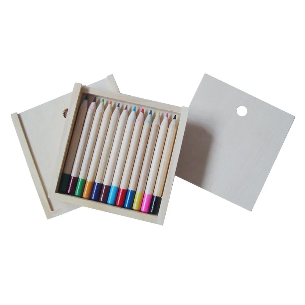 Bulk Wooden Color Pencil,Color Pencil Without Eraser - Buy Colored