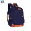 Wholesale breathable back deep blue student personalize backpack school